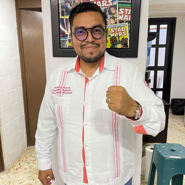 Filiberto Cuevas queda firme en la primera regiduría de Fuerza por México