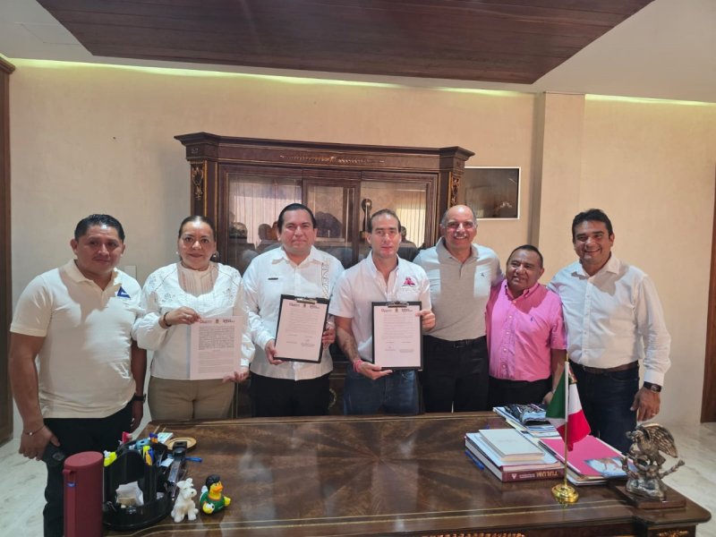 Firma CCLQROO convenio histórico por el bienestar laboral en Tulum