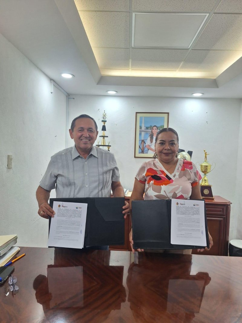 Firma STyPS convenios de colaboración con Ayuntamiento de Lázaro Cárdenas