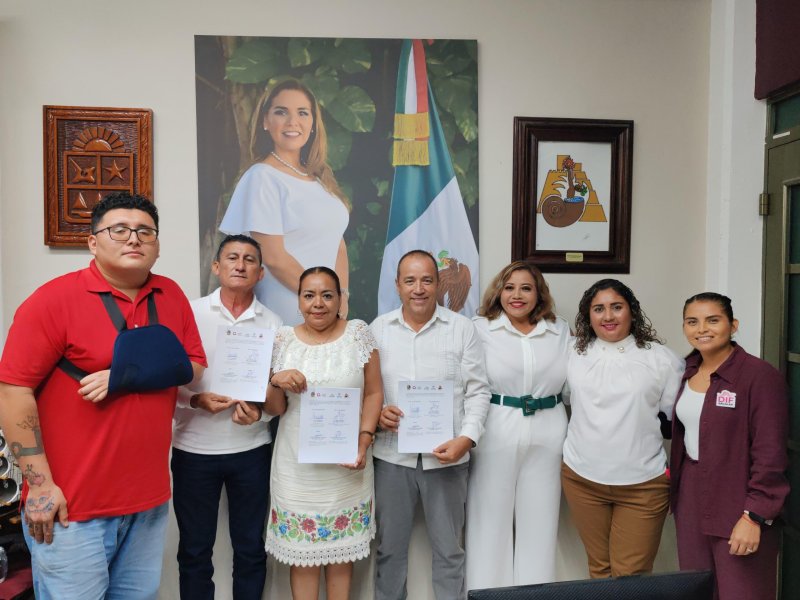 Firma STyPS convenios de colaboración con Ayuntamientos de Bacalar y José María Morelos