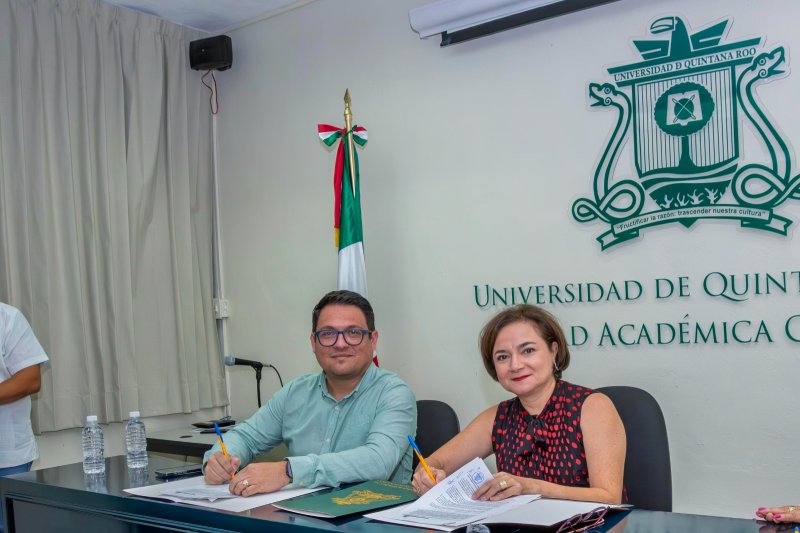 Firman convenio FPMC y UQROO para impulsar el desarrollo profesional de estudiantes