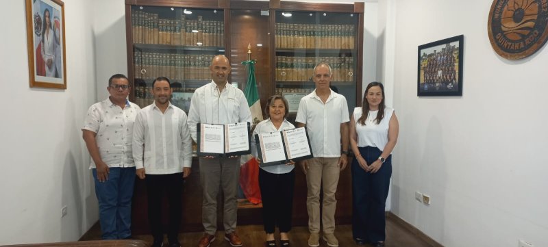 Firman convenio SABGOB y municipio de Benito Juárez para fortalecer el control interno
