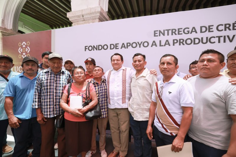 Fortalecen el campo yucateco con créditos productivos