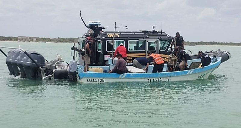 Frenan pesca furtiva en Celestún