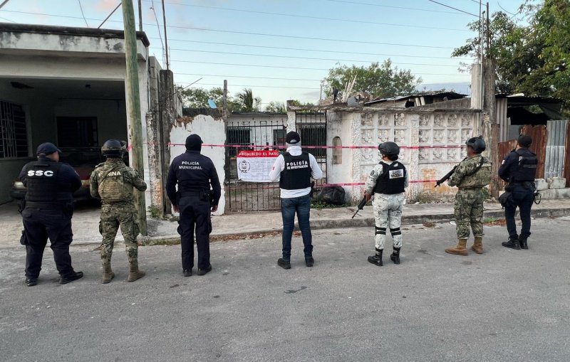 Grupo Interinstitucional asegura drogas en un cateo en Othón P. Blanco