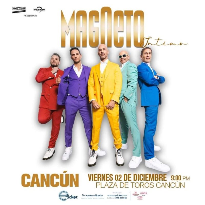 ¡Grupo Magneto llega a Cancún!