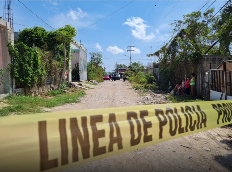 Hallan a hombre ejecutado en colonia periférica de Cancún