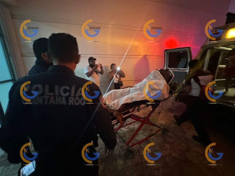Hombre baleado en la Región 228 de Cancún; se reporta grave