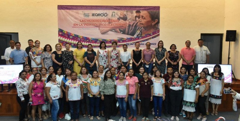 IEQROO EN FAVOR DE LOS DERECHOS POLÍTICOS-ELECTORALES DE LAS MUJERES INDÍGENAS