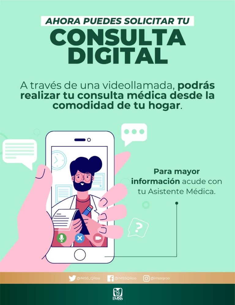 Implementarán consulta medica por video llamadas en Quintana Roo