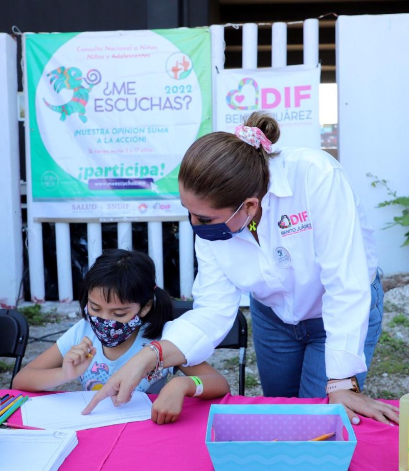 IMPULSA DIF BJ PARTICIPACIÓN INFANTIL EN CONSULTA NACIONAL “ME ESCUCHAS”