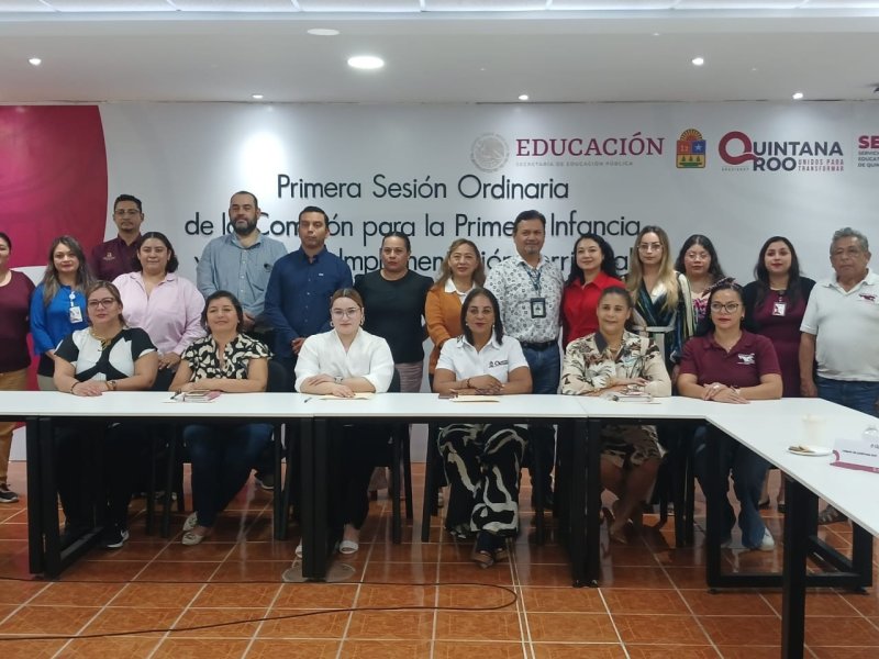 Impulsa Secretaría Ejecutiva del SIPINNA avances en atención a la primera infancia