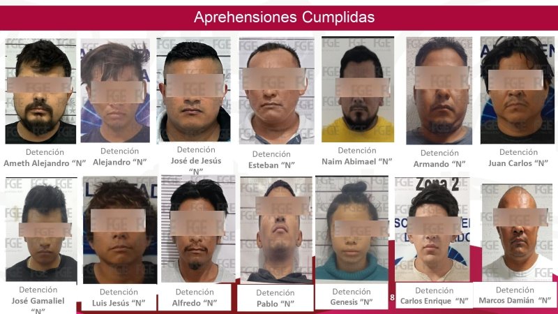 Inicia FGE 876 carpetas de investigación del 12 al 18 de febrero