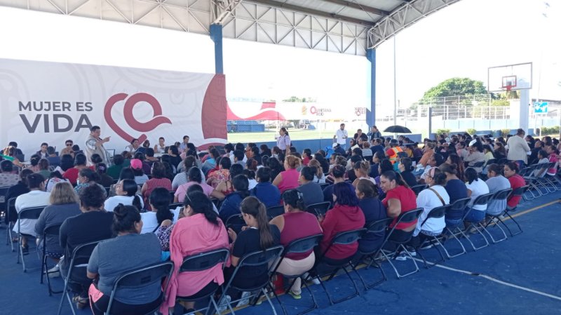 Inicia la entrega directa y gratuita de ‘Mujer es Vida’ en Chetumal y Playa del Carmen