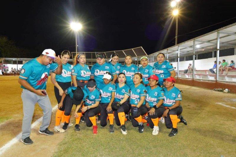 INICIAN LOS JUEGOS DE PLAYOF EN LA LIGA DEL SOFTBOL FEMENIL DE PRIMERA FUERZA.