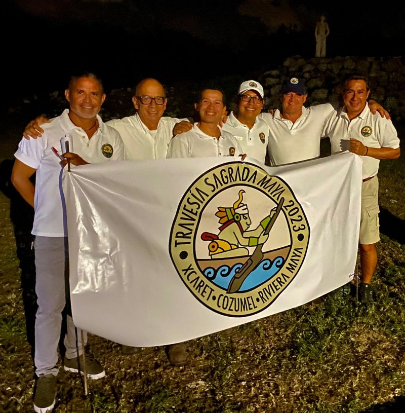 Inician preparación en Parque Cancún los remeros de la Travesía Sagrada Maya 2023