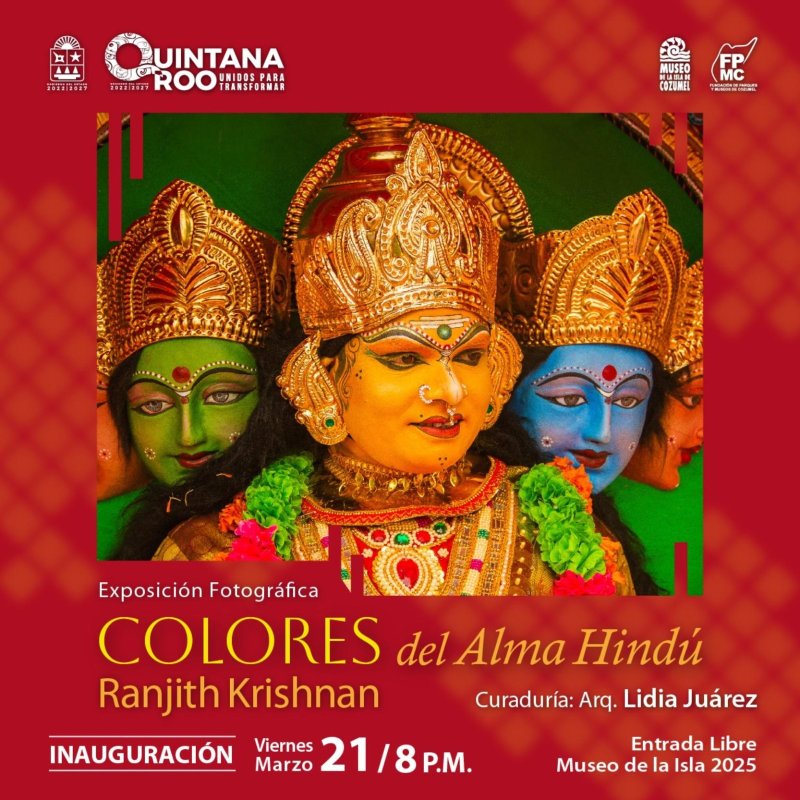 Invita la FPMC a la inauguración de la exposición fotográfica “Colores del Alma Hindú”