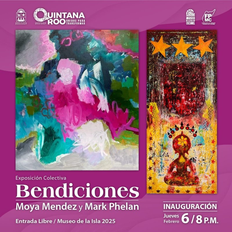 Invita la FPMC a la inauguración pictórica “Bendiciones”