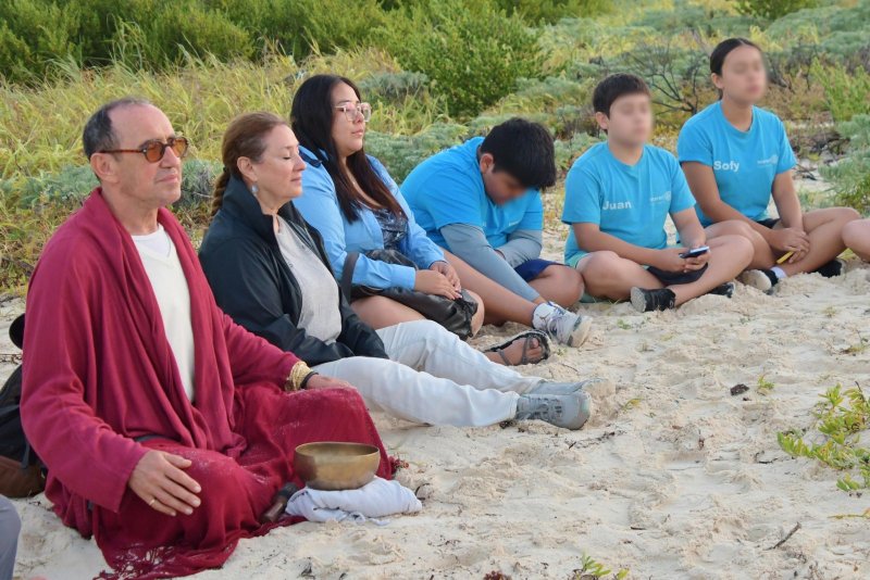 Invita la FPMC a participar en una sesión de meditación y acción en Punta Sur