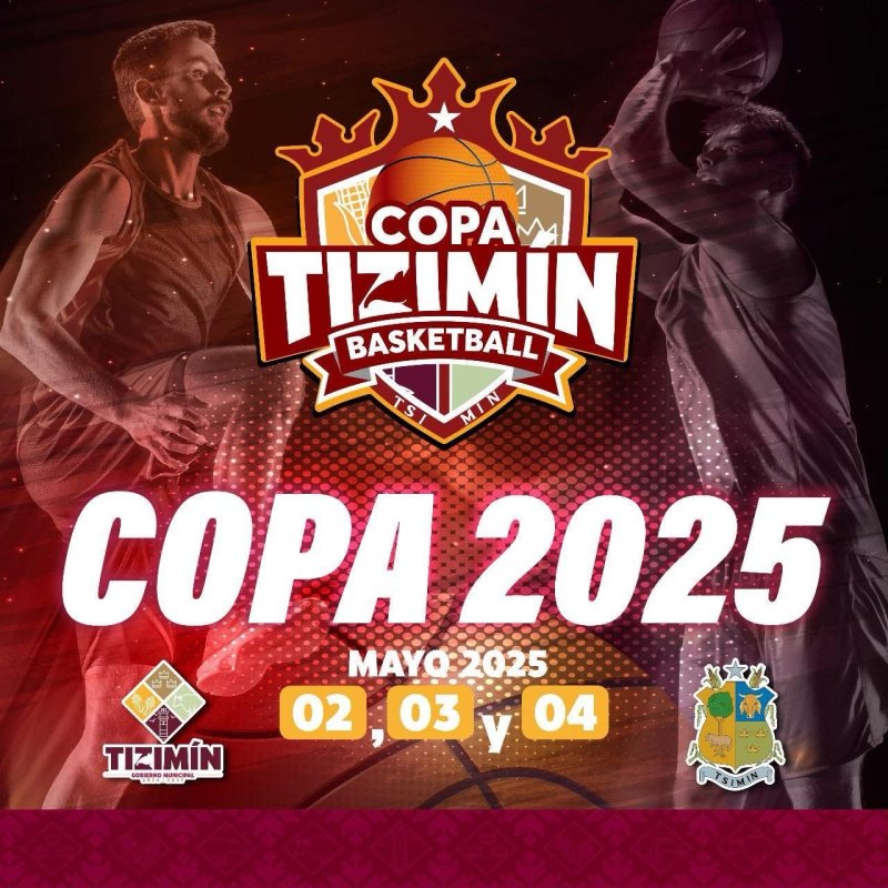 INVITAN A PARTICIPAR EN LA COPA TIZIMIN DE BASQUETBOL.