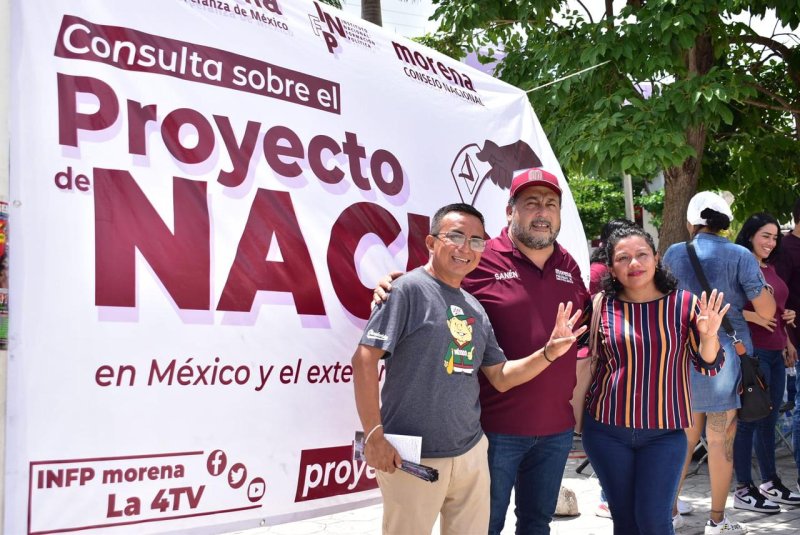 La consulta popular para elaborar el Proyecto de Nación fue un éxito: Sanén