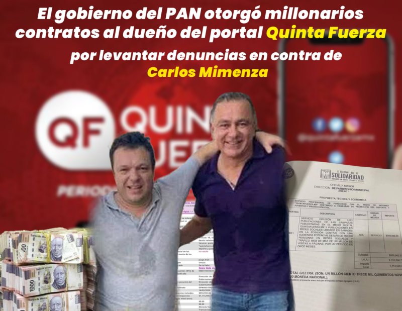 La  fábrica de montajes mediáticos y denuncias falsas que dejó Carlos Joaquín en su sexenio