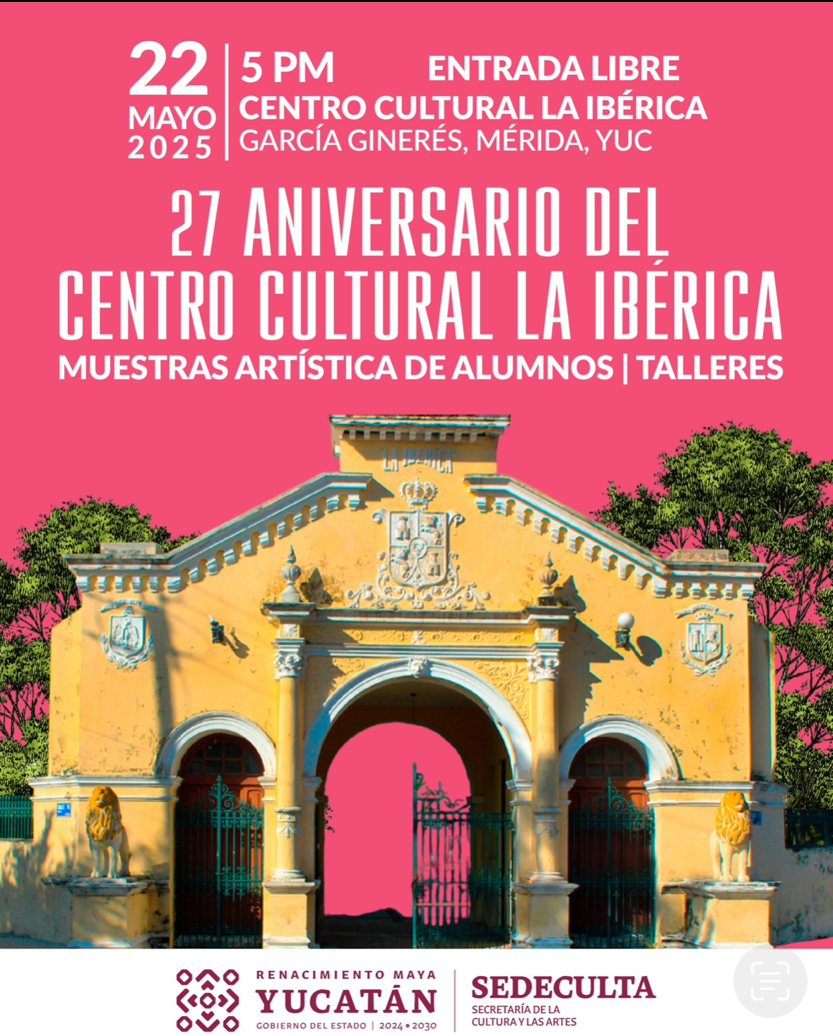 La Sedeculta celebra el 27 Aniversario del Centro Cultural La Ibérica