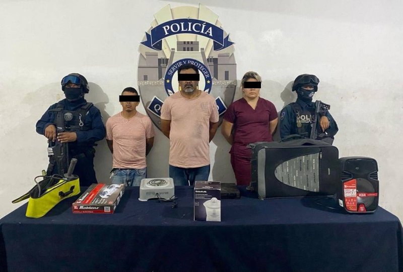 Ladrones de la tienda Asís resultaron criminales de los más buscados