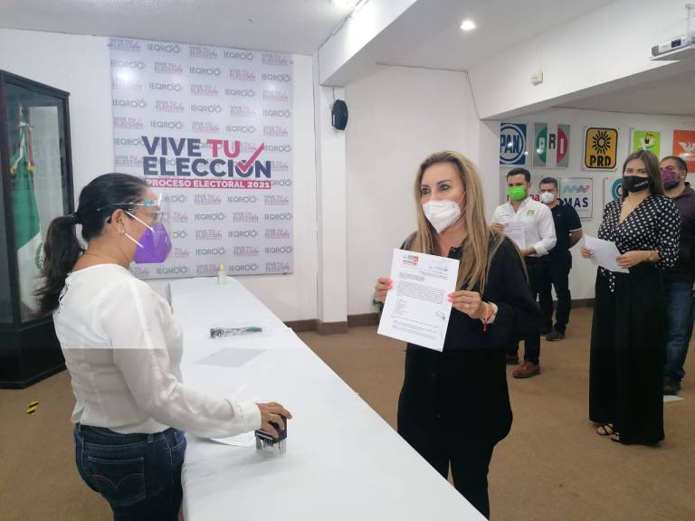 @LauraBeristain y @MaraLezama son registradas por Morena