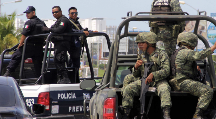 Llegan a Tulum 450 efectivos militares para combatir la creciente inseguridad