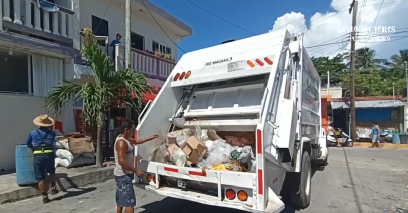 ¡Llevamos mas de  13000  toneladas de basura retiradas de Isla Mujeres!