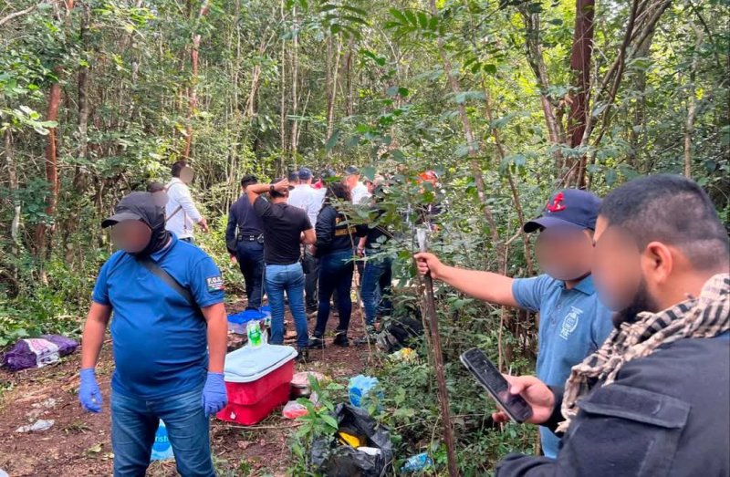 Localiza FGE Quintana Roo restos óseos en Lázaro Cárdenas
