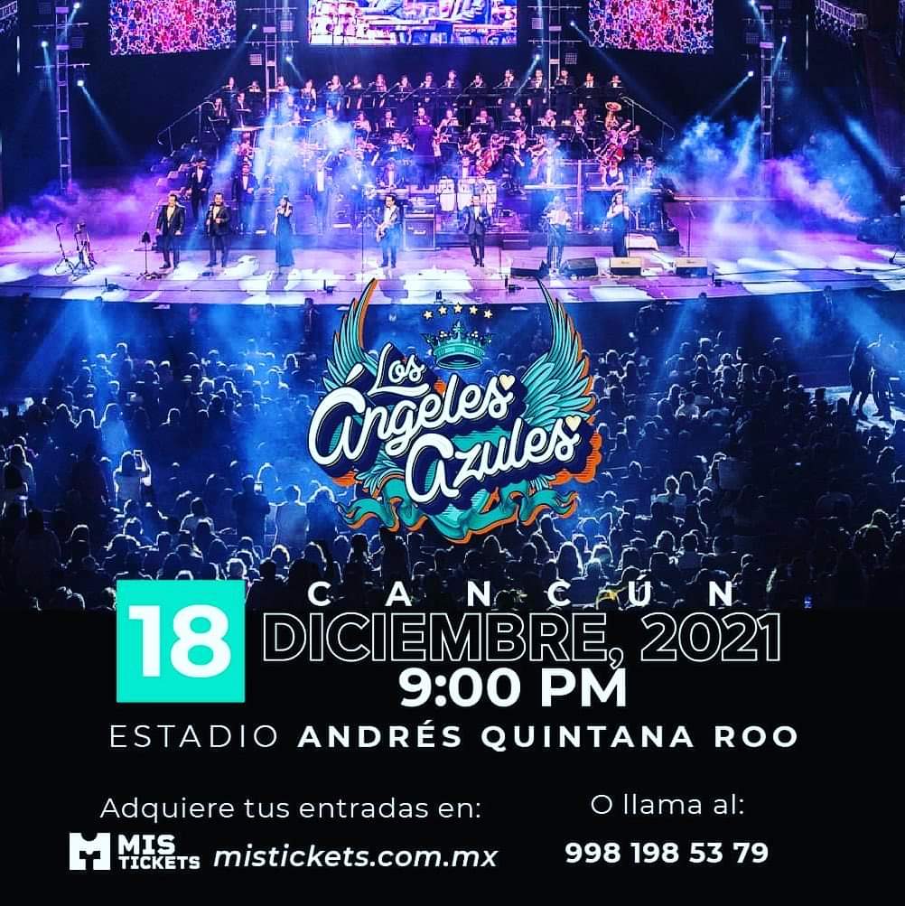 ¡LOS ÁNGELES AZULES en Cancún!
