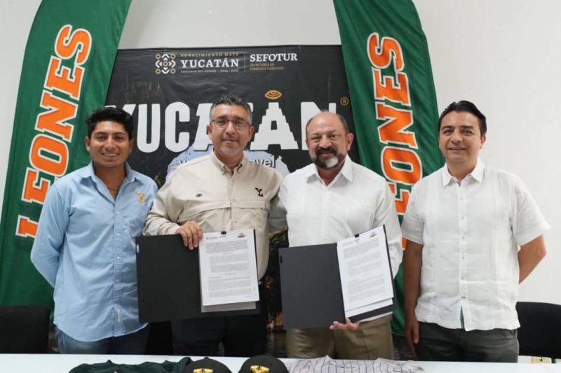Los Leones de Yucatán serán embajadores del turismo de la entidad en todo el país