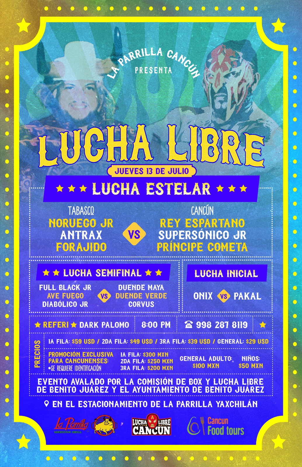 Luchadores Tabasqueños Invadirán “La Carnicería”