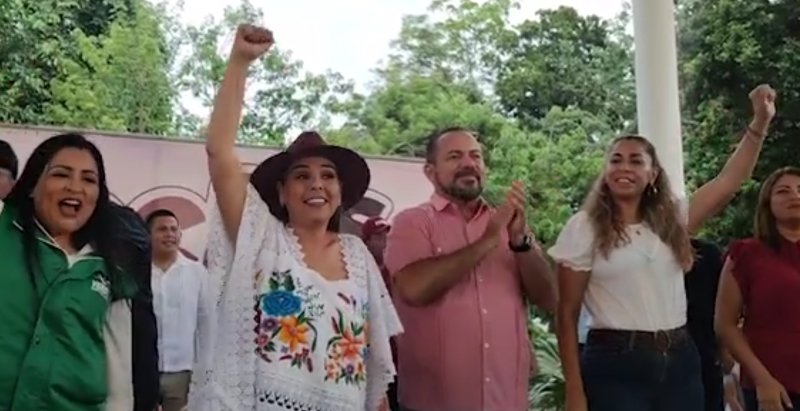 Mara Lezama, gira de agradecimiento por todo Quintana Roo