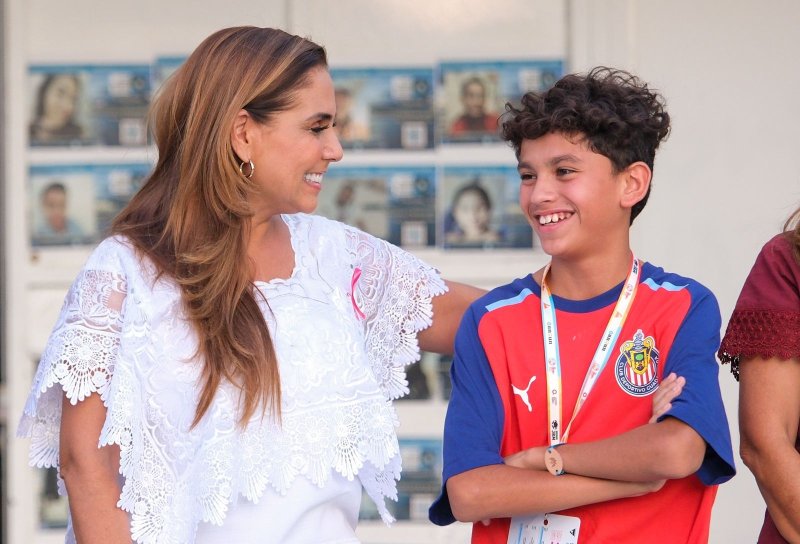 Mara Lezama inauguró “The Football Games Cancún 2023”