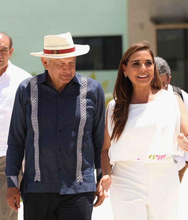 MARA LEZAMA SE REÚNE CON EL PRESIDENTE LÓPEZ OBRADOR