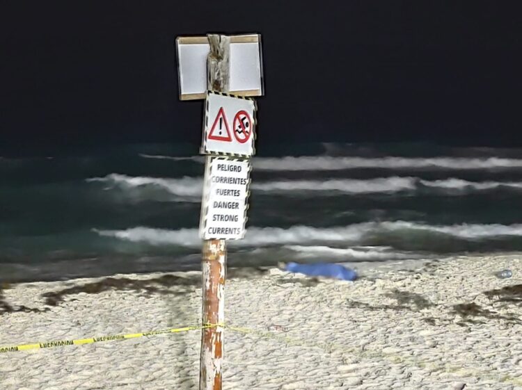 Muere ahogado turista nacional cerca de la zona de Punta Cancún