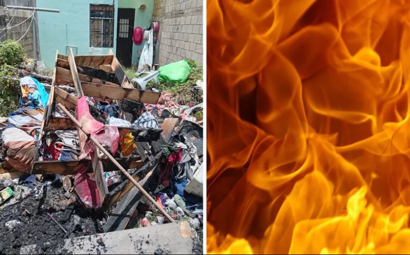 mujer y sus bebés quedan desamparados tras incendio provocado por expareja