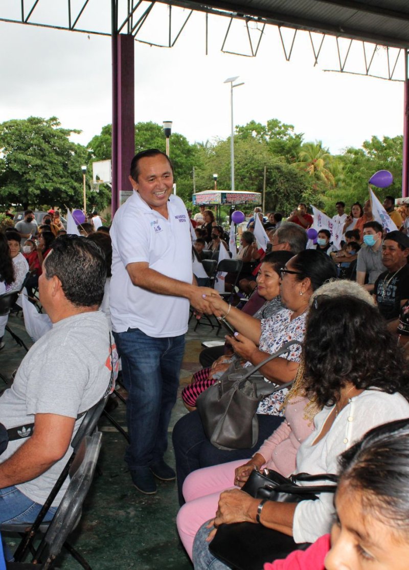 NO DECLINARÉ POR NADIE NIVARDO MENA CANDIDATO A GOBERNADOR POR EL PARTIDO MOVIMIENTO AUTÉNTICO SOCIAL MÁS.