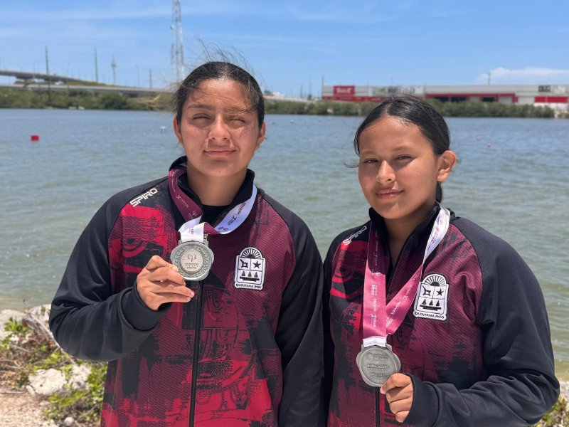 Conquista Quintana Roo una plata y un bronce en el cierre de actividades de Canotaje en la Olimpiada Nacional CONADE 2025