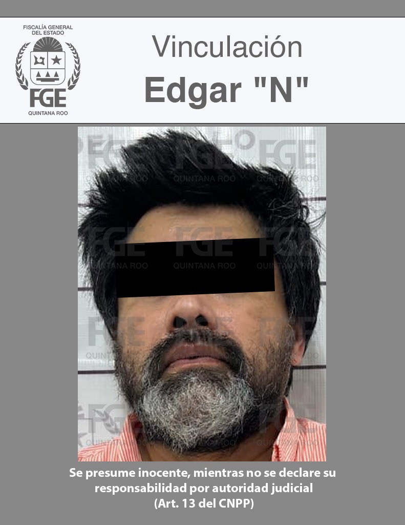 Consigue FGE Quintana Roo dos años de prisión preventiva para Edgar “N”, señalado por violación en Benito Juárez