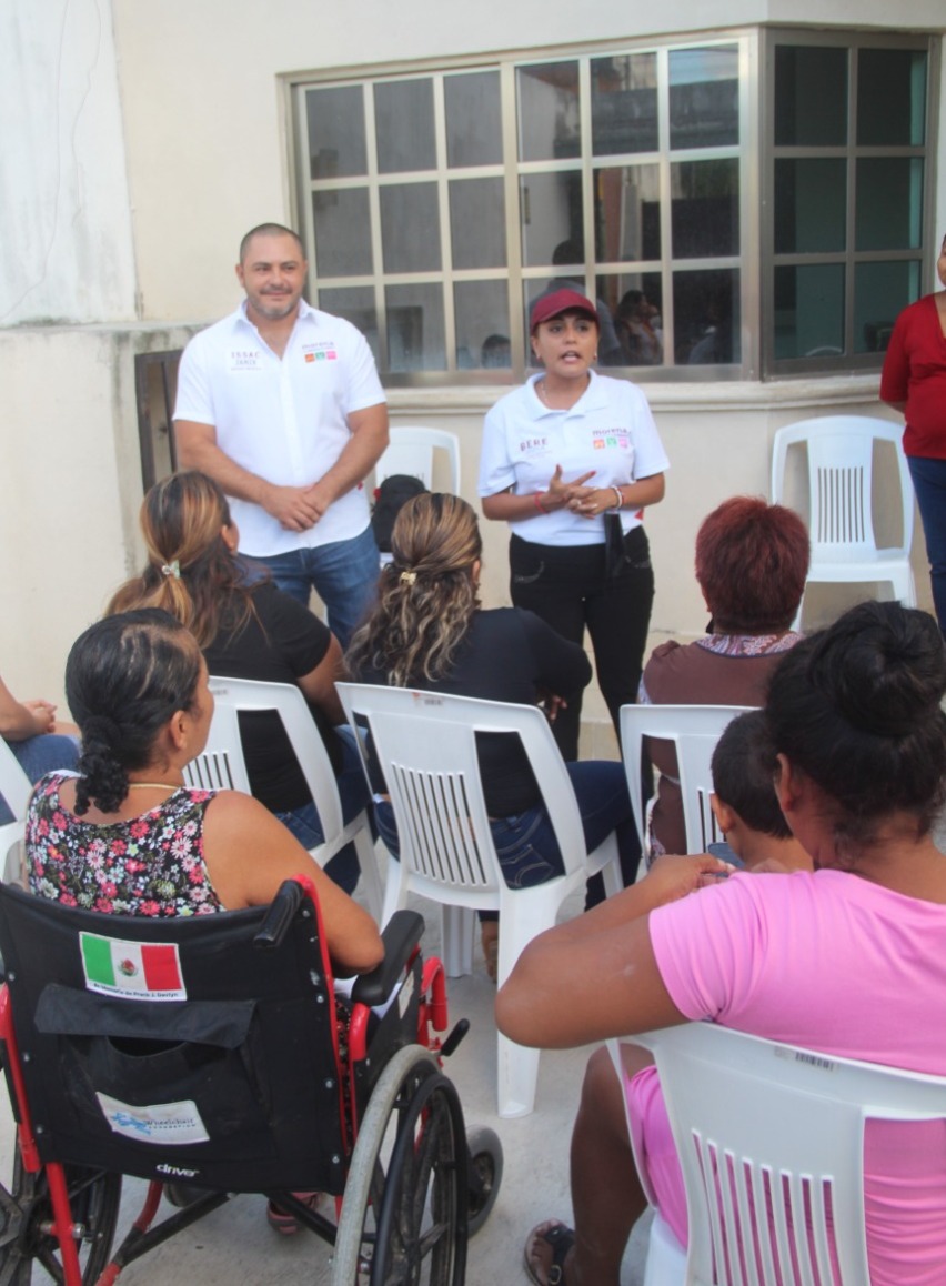 ¡Compromiso! Isaac Janix y Bere Sosa gestionarán y legislarán a favor de las familias de Bonfil
