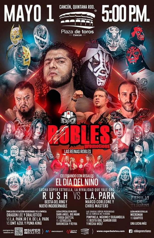 Celebrando el día del niñ@ con grandes sorpresas, Lucha libre!!!🎉🎉🎉👶👧🏻