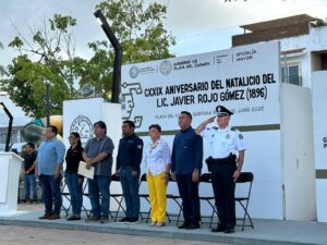 Playa del Carmen honra el legado de Javier Rojo Gómez en el 129 aniversario de su natalicio