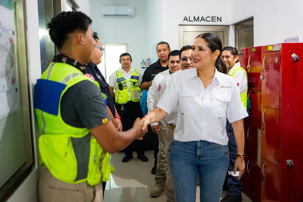 Playa del Carmen está listo para la temporada de huracanes y para proteger a las familias playenses: Estefanía Mercado