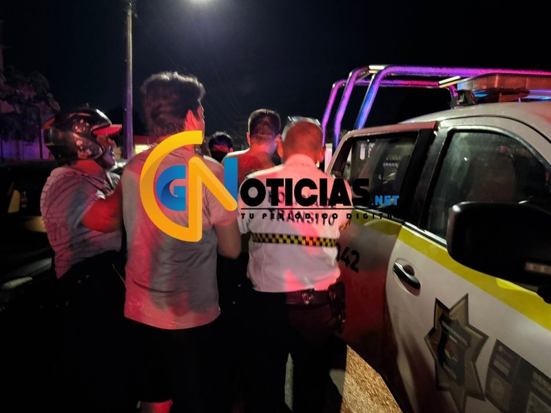 Un energúmeno sujeto en estado de ebriedad provoca accidente y en vez de aceptar su responsabilidad golpea a todos los que se les cruzaba entre ellas a dos mujeres y niños en la región 202