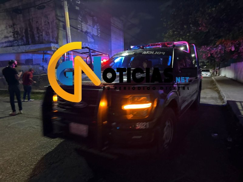 Sicarios dispararon la noche de este sábado contra la fachada de un domicilio de la Supermanzana za 72, donde no hubo no lesionados, ni detenidos.