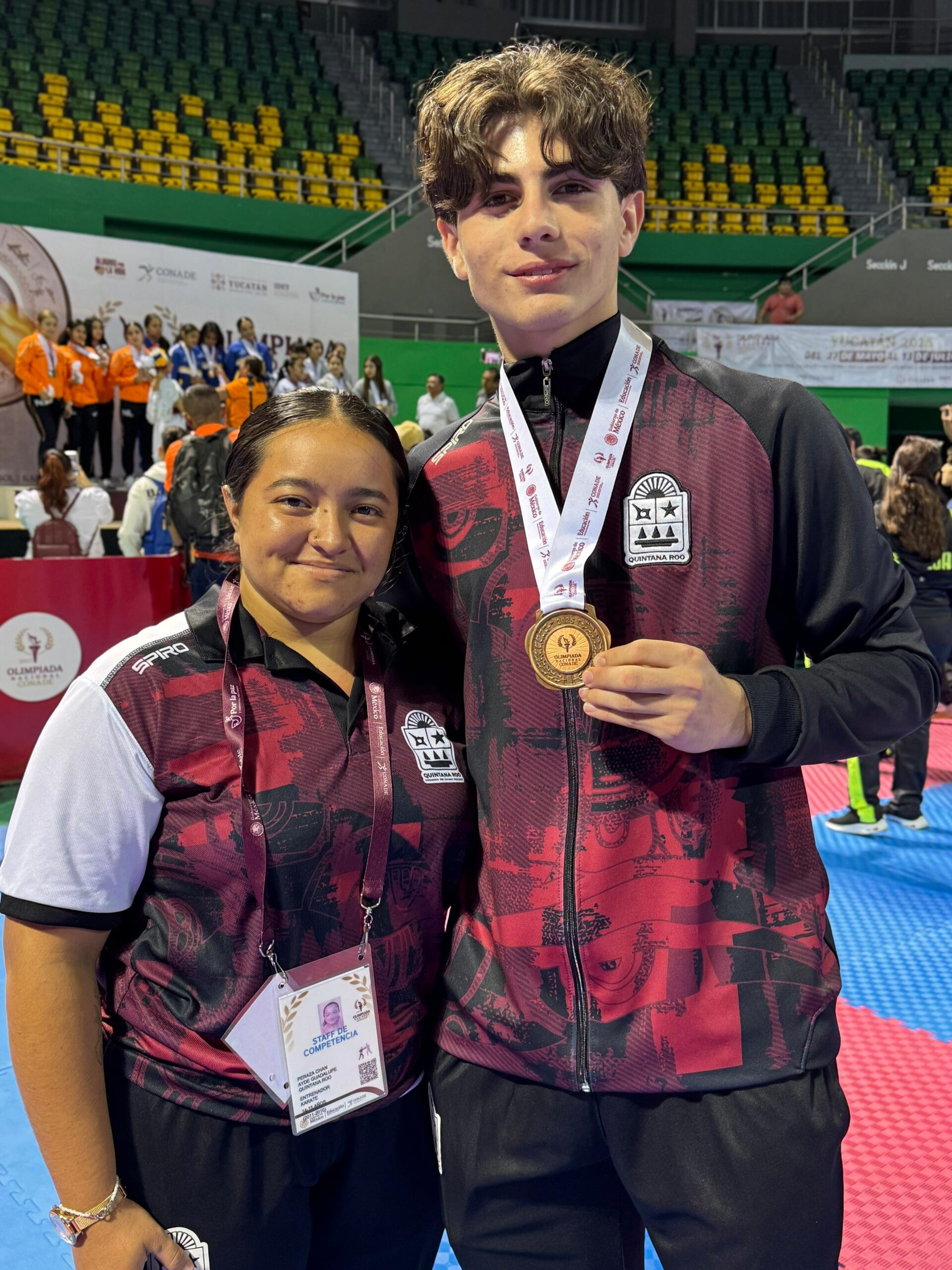Quintana Roo debuta con medalla en la disciplina de Karate Do en la Olimpiada Nacional CONADE 2025